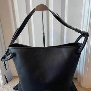 NWT DKNY Bucket Bag with Pouch (Black)